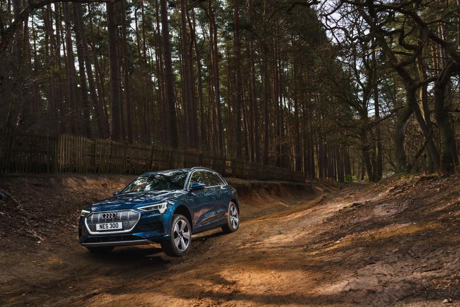 Audi e-tron 55 Quattro 2019 года  (UK) (фото 29 из 40)